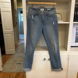 Frame Denim LeHigh Straight Leg Jeans
